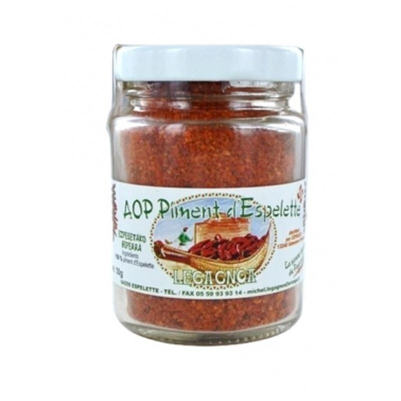 Piment d'Espelette - poudre - flacon de 50 g