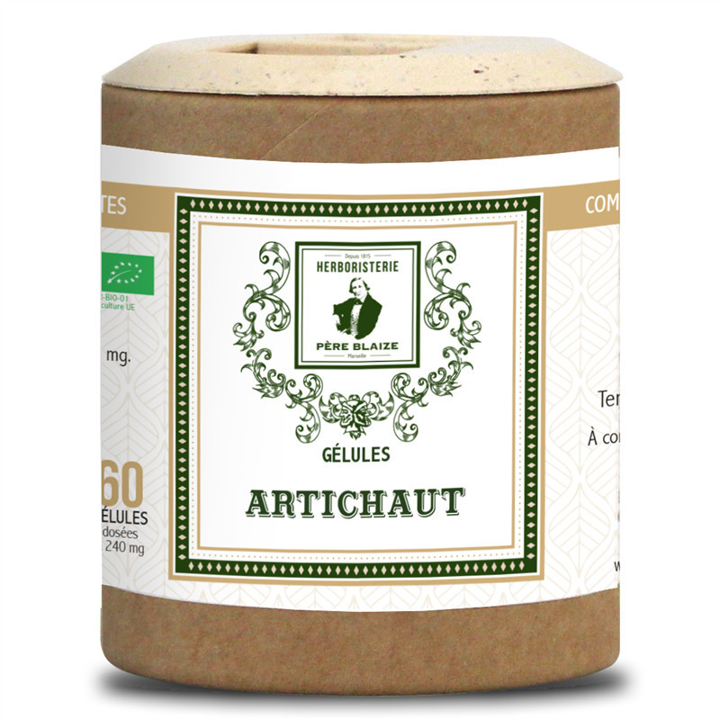 Gélules Artichaut BIO - 60 gélules - PÈRE BLAIZE