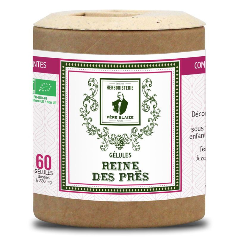 Gélules Reine des prés BIO - 60 gélules - PÈRE BLAIZE