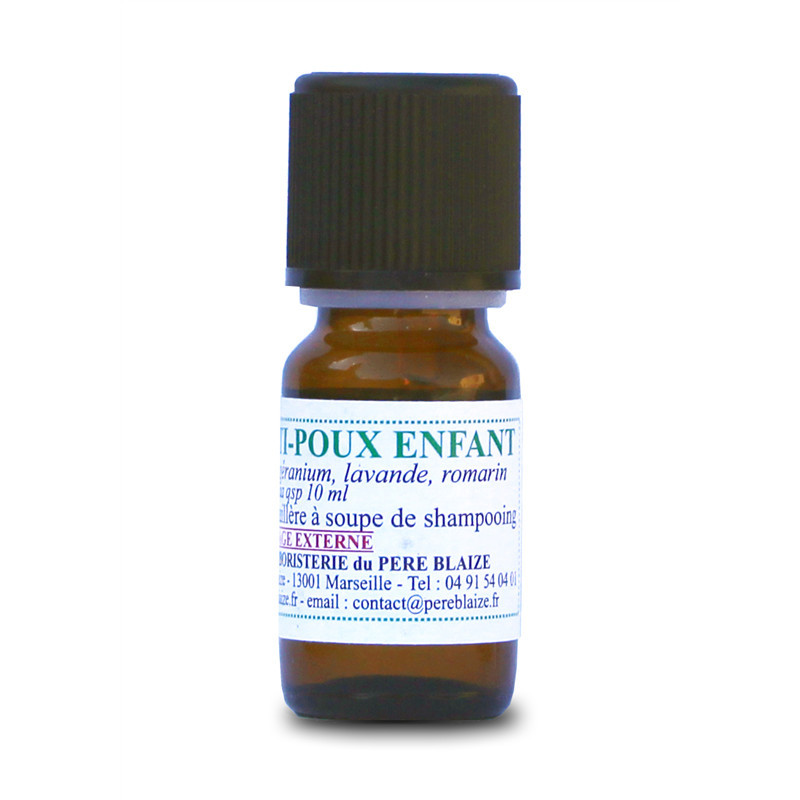 Huile anti-poux enfant - 10 ml - PÈRE BLAIZE