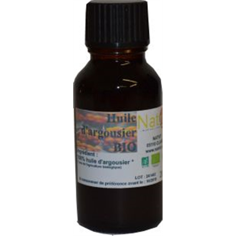 Huile Argousier - 20 ml - NATVIT
