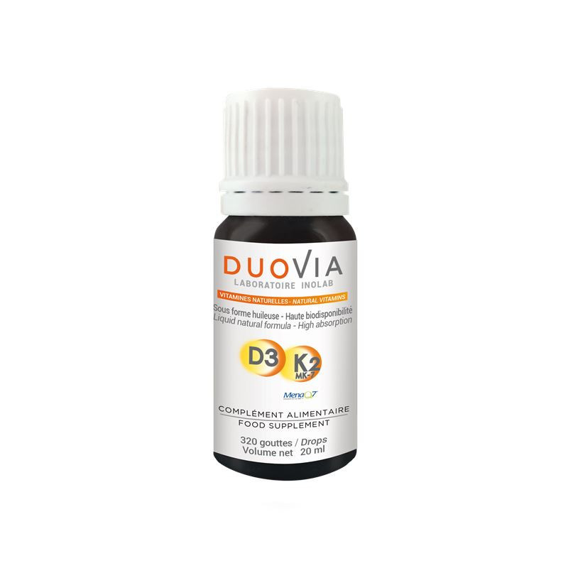 Duovia Vit K2 + D3 - 20 ml - INOLAB