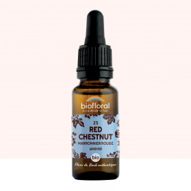 FDB 25 Red Chestnut Marronier Rouge - Compte Gouttes BIO Demeter - 20 ml - BIOFLORAL