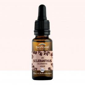 FDB 28 Scleranthus, Scleranthe - Compte Gouttes BIO Demeter - 20 ml - BIOFLORAL