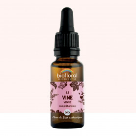 FDB 32 Vine, Vigne - Compte Gouttes BIO Demeter - 20 ml - BIOFLORAL