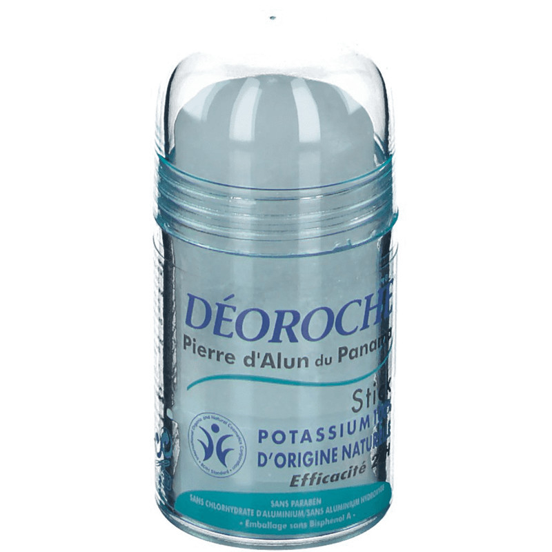 Déodorant stick 100 % Pierre d'Alun du Panama - 120 g - DÉOROCHE