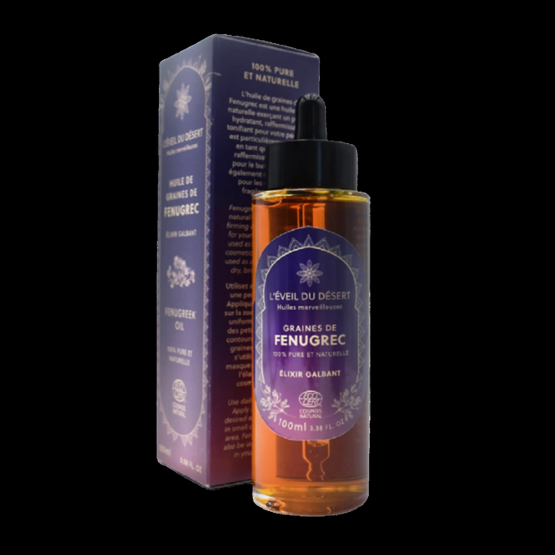 Élixir Galbant - Huile de Graines de Fenugrec - 100 ml - L'ÉVEIL DU DÉSERT