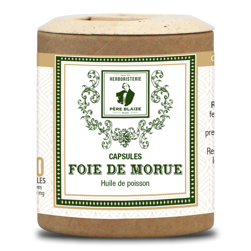 Capsules Foie de Morue - 250 capsules - PÈRE BLAIZE