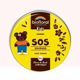 Enfants SOS Secours - Gommes BIO - 45 g - BIOFLORAL  