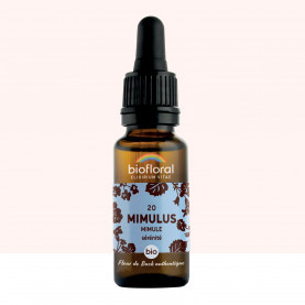 FDB 20 Mimulus, Mimule - Compte Gouttes BIO Demeter - 20 ml - BIOFLORAL