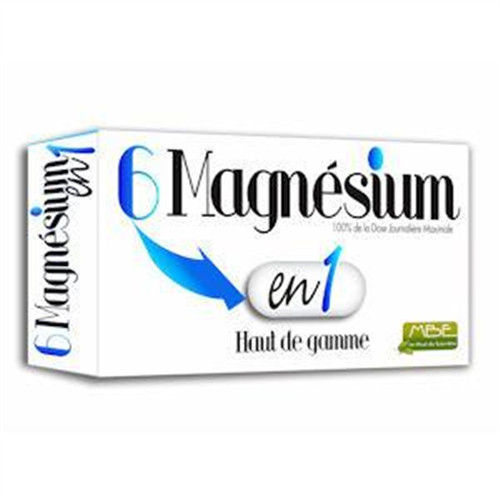 6 Magnésium en 1 - 60 comprimés - MBE