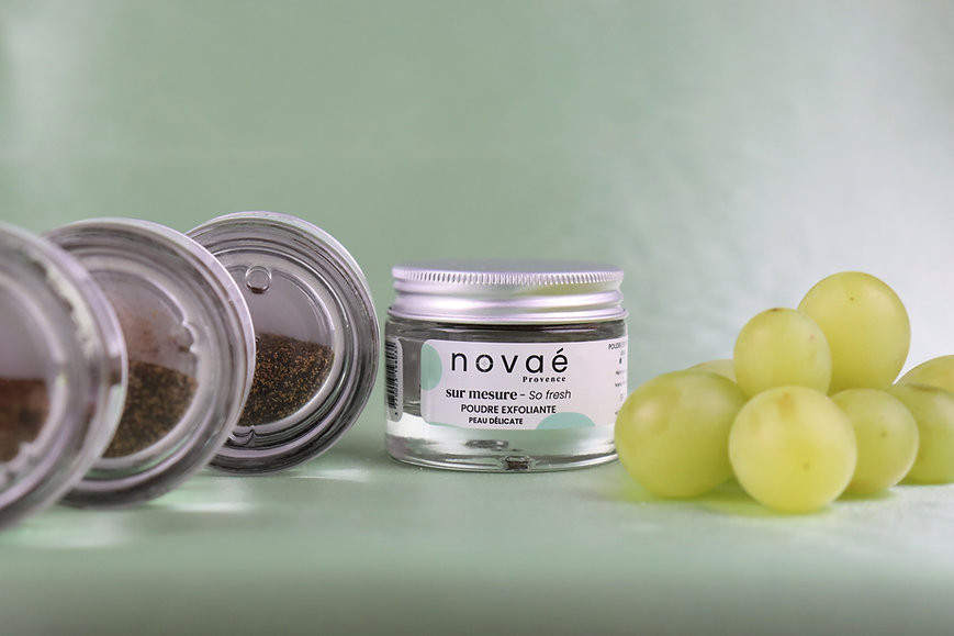 So Fresh Poudre exfoliante visage - Peaux délicates - 20 ml - NOVAE PROVENCE