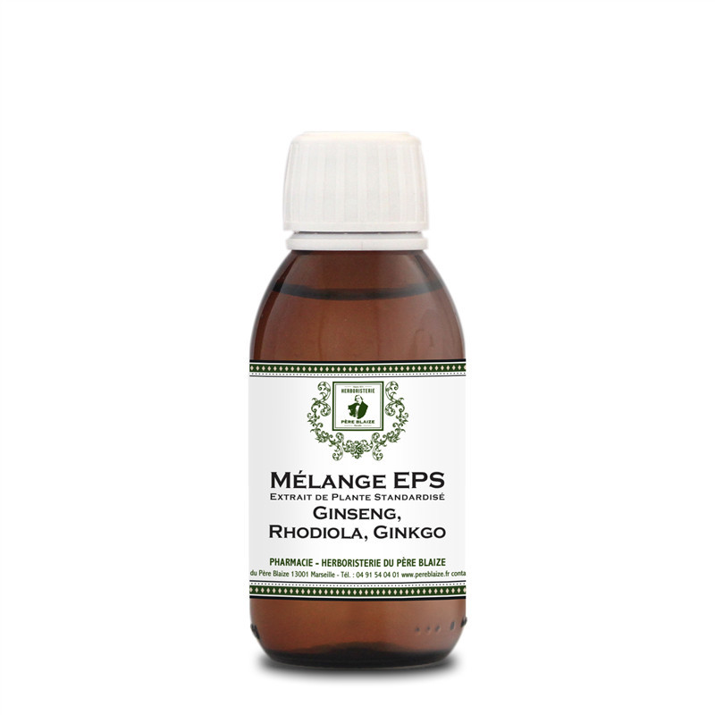 Extrait de plante standardisé (EPS) Ginseng, Rhodiola, Ginkgo - 150 ml - PÈRE BLAIZE