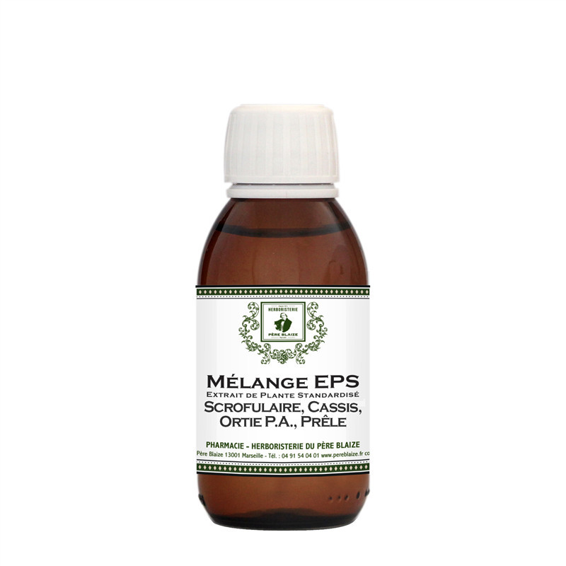 Extrait de plante standardisé (EPS) Scrofulaire, Cassis, Ortie P.A., Prêle - 150 ml -   PÈRE BLAIZE