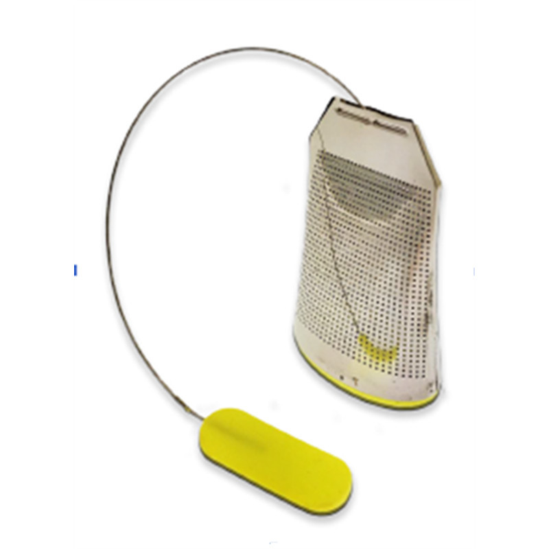 Infusette silicone - inox - H : 7,5 cm - L: 5 cm