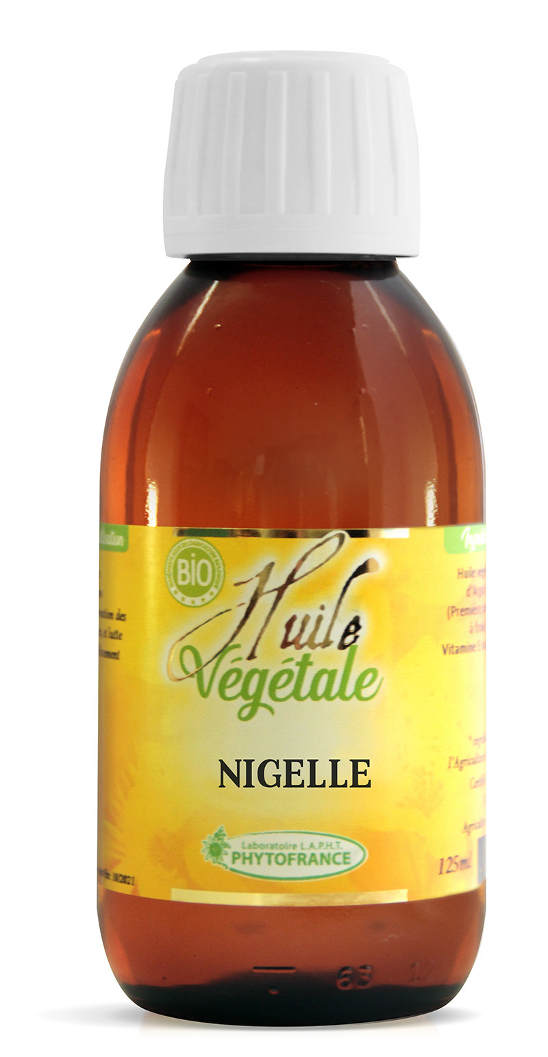 Huile Végétale de Nigelle BIO - 125 ml - PHYTOFRANCE