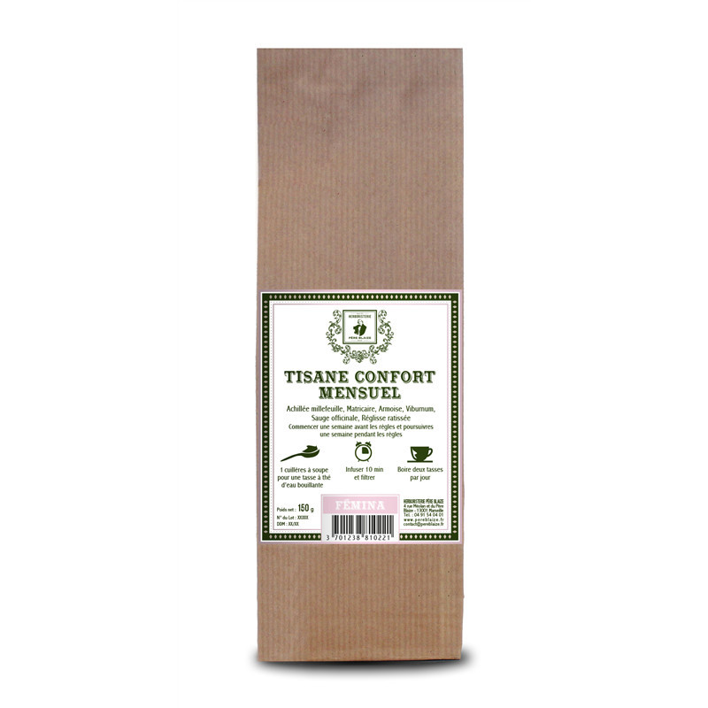 Tisane Confort mensuel - 150 g - PÈRE BLAIZE