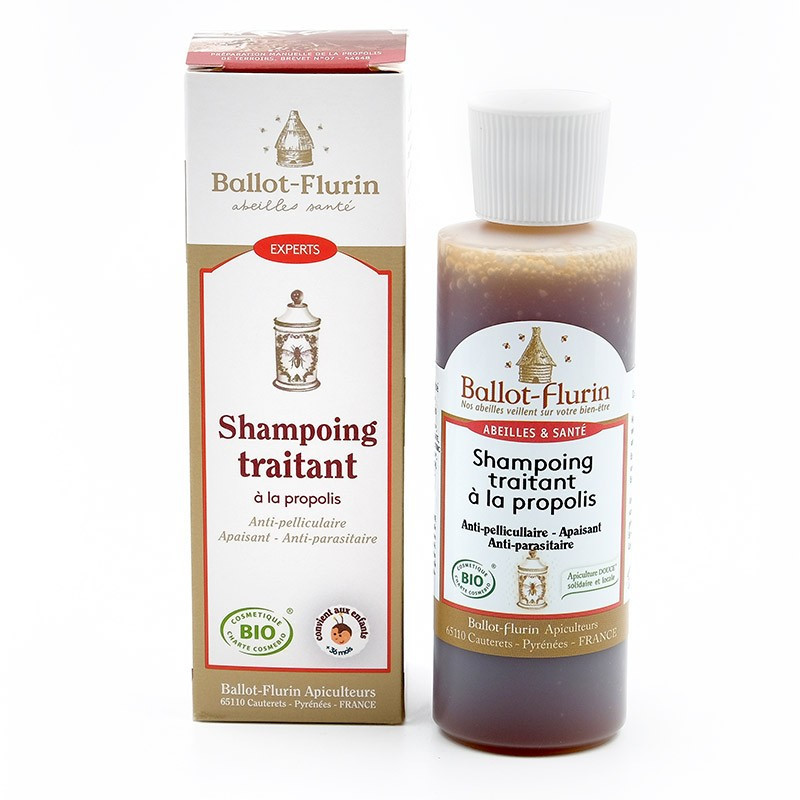 Shampoing traitant à la Propolis - 125 ml - BALLOT-FLURIN