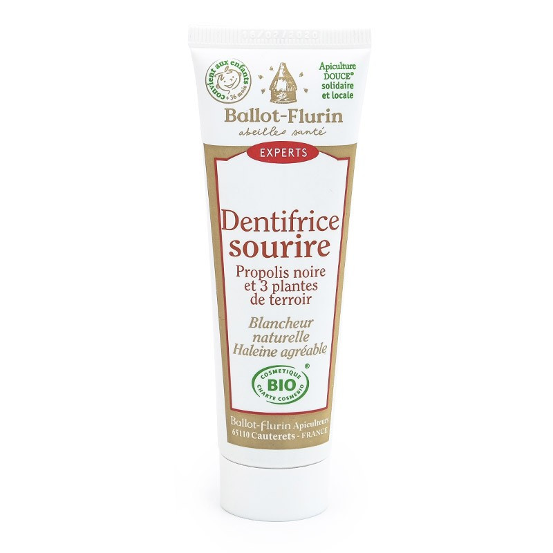 Dentifrice sourire - 50 ml - BALLOT-FLURIN