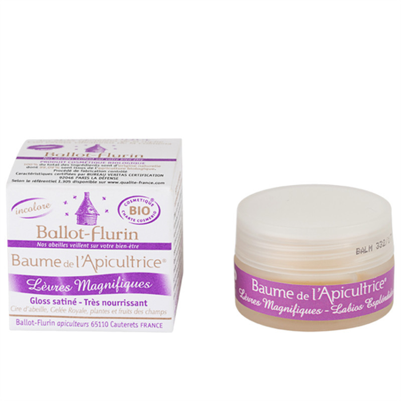 Baume de l'apicultrice lèvres magnifiques - 15 ml - BALLOT-FLURIN
