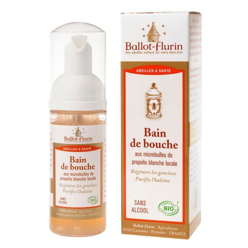 Bain de bouche à la Propolis blanche - 50 ml - BALLOT-FLURIN