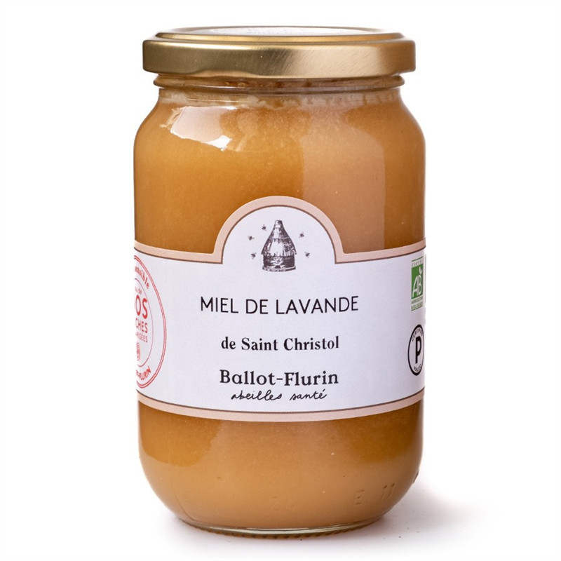 Miel de Lavande BIO du Berry - 480 g - BALLOT-FLURIN