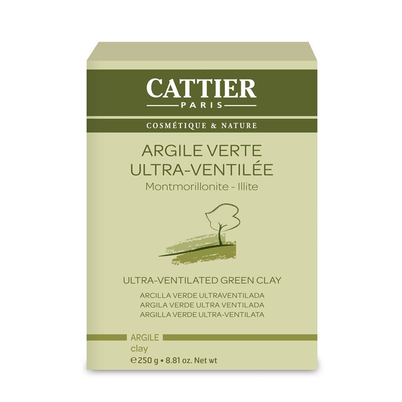 Argile verte ultra ventillée - 250 g - CATTIER