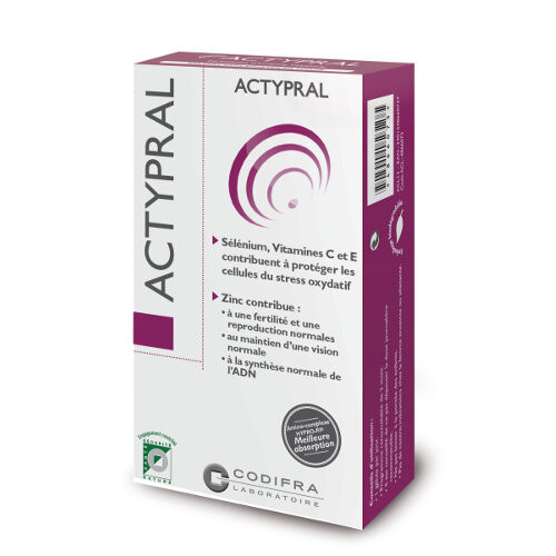 Actypral - 60 gélules - CODIFRA