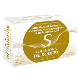 Granions de Soufre - 30 ampoules - GRANIONS