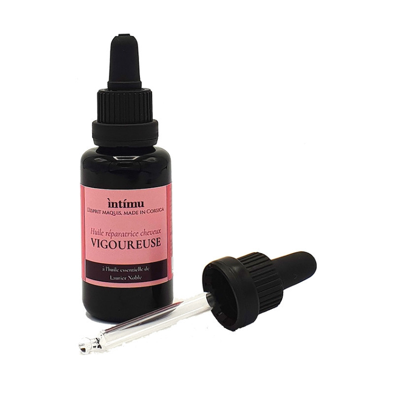 Vigoureuse, Huile réparatrice cheveux - 30 ml - INTIMU
