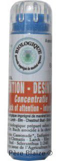 Inattention, désintérêt - Fleur de Bach BIO granules - 130 granules - COMPLEXE BACH - KOSMEO FLEURS DE BACH
