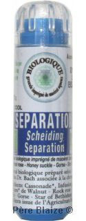 Séparation - Fleur de Bach BIO granules - 130 granules - COMPLEXE BACH - KOSMEO FLEURS DE BACH
