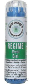 Régime - Fleur de Bach BIO granules - 130 granules - COMPLEXE BACH - KOSMEO FLEURS DE BACH