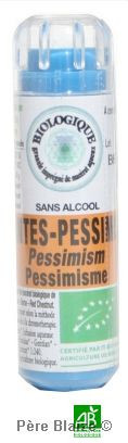 Crainte, pessimisme - Fleur de Bach BIO granules - 130 granules - COMPLEXE BACH - KOSMEO FLEURS DE BACH