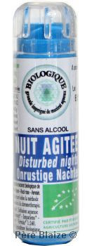 Nuit agitée - Fleur de Bach BIO granules - 130 granules - COMPLEXE BACH - KOSMEO FLEURS DE BACH
