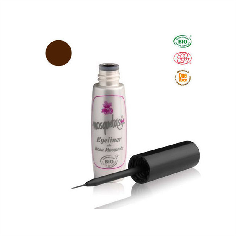 Eye Liner à l'huile de rose musquée - Brun - KOSMEO MOSQUETA'S