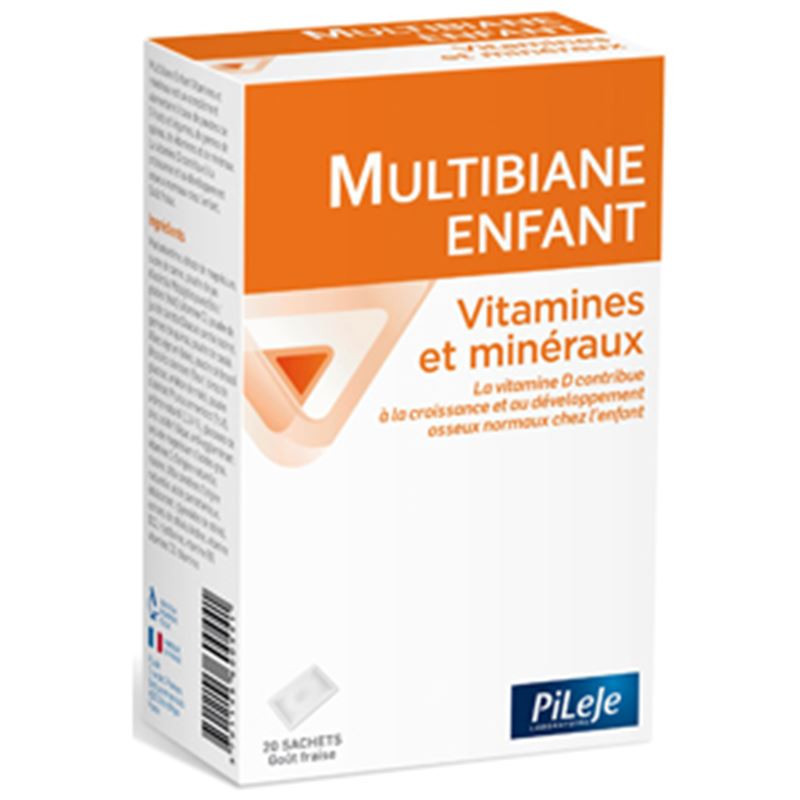 Multibiane enfant - 20 sachets - PILEJE