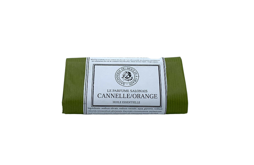 Savon Orange/Cannelle - 100 g - SAVONNERIE DU MOULIN À GRAIN