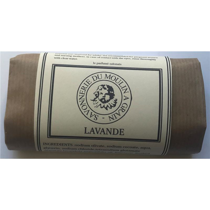 Savon lavande - 100 g - SAVONNERIE DU MOULIN À GRAIN