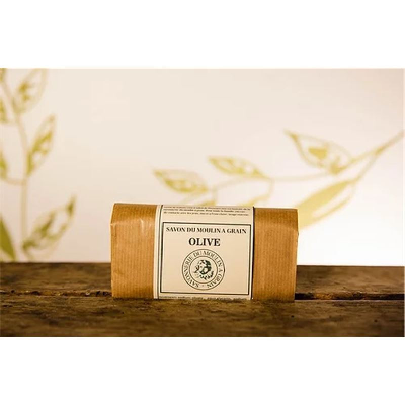 Savon 100% Huile d'Olive - 100 g - SAVONNERIE DU MOULIN À GRAIN