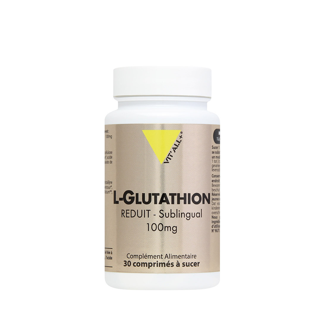 L-GLUTATHION 100 mg - 30 comprimés - VIT'ALL+