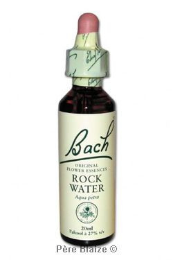 Rock water - 20 ml - FLEURS DE BACH ORIGINAL - NELSONS