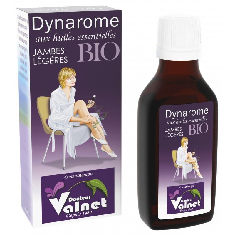 Dynarome BIO soulage les jambes lourdes - 50 ml - DR VALNET