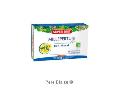 Millepertuis BIO - 20 ampoules x 15 ml - SUPERDIET