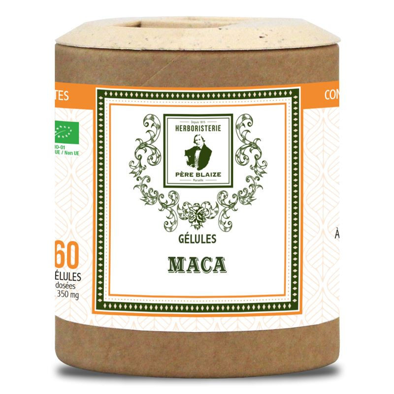 Gélules Maca BIO - 60  gélules - PÈRE BLAIZE