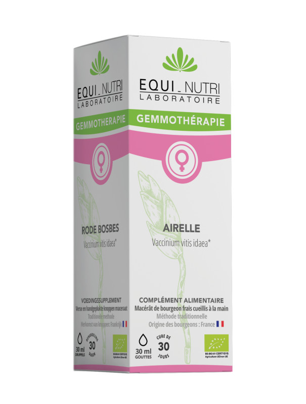 Bourgeons BIO - Airelle -  30 ml - EQUI-NUTRI