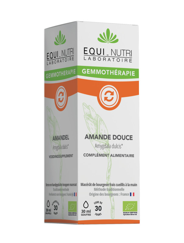 Bourgeons BIO - Amande douce - 30 ml - EQUI-NUTRI