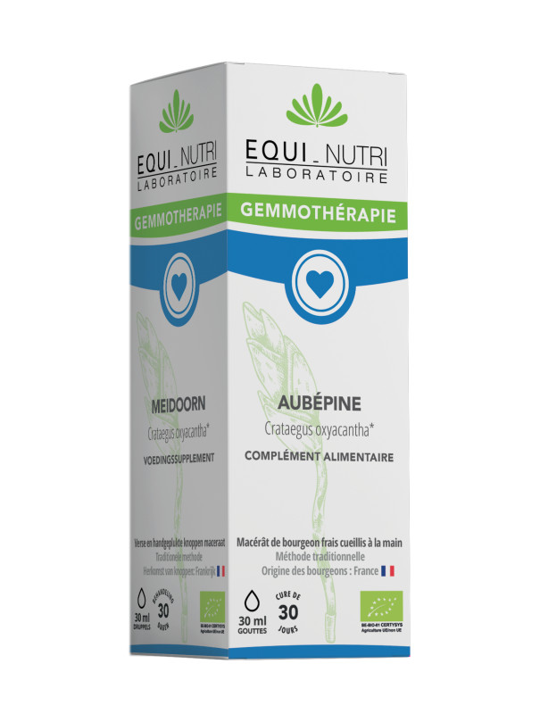 Bourgeons BIO - Aubépine - 30 ml - EQUI-NUTRI