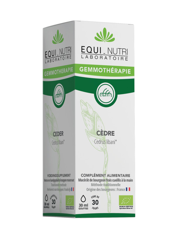 Bourgeons BIO - Cèdre - 30 ml - EQUI-NUTRI