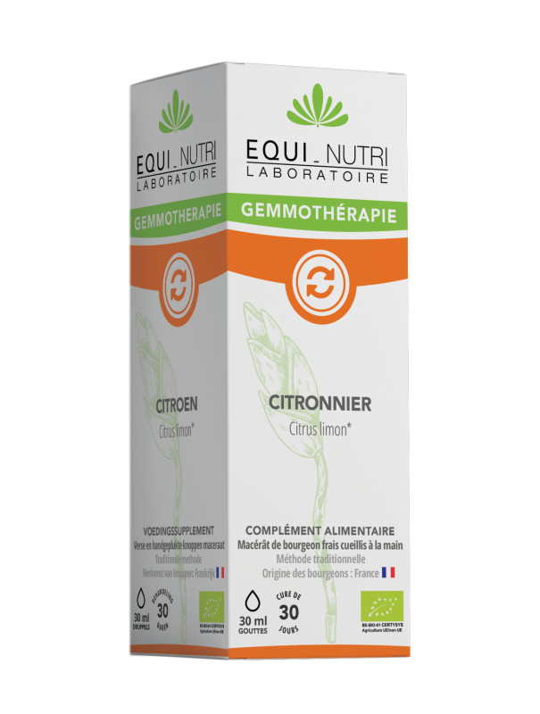 Bourgeons BIO - Citronnier - 30 ml - EQUI-NUTRI